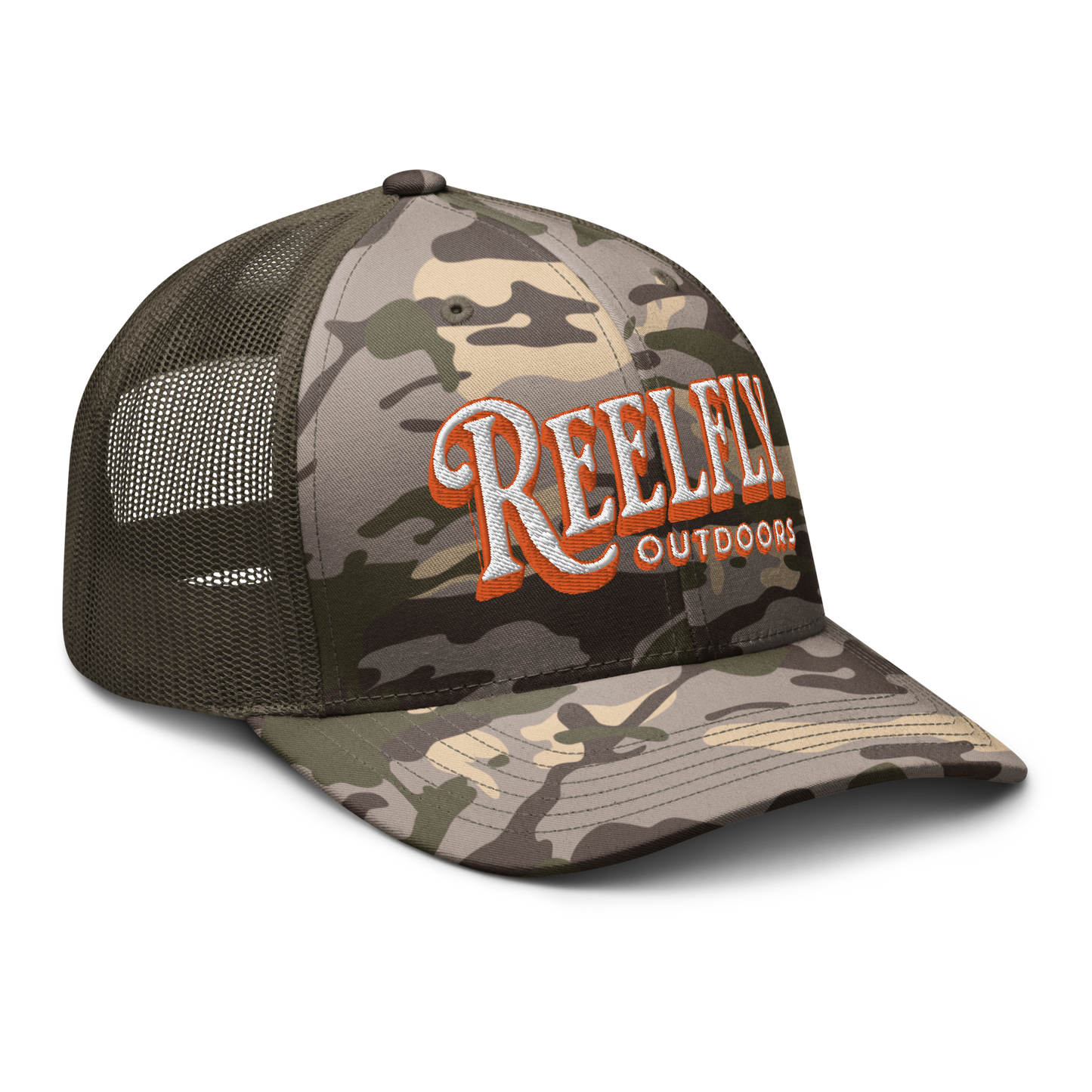 Reelfly Camo Trucker Hat